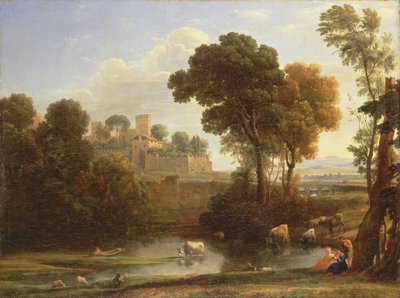 Italienische Landschaft, 1648 von Claude Lorrain